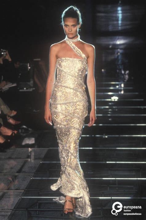 versace 1998 runway|versace runway dresses.